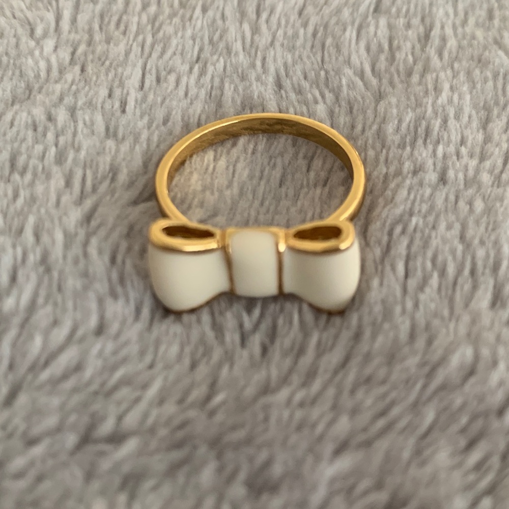 Kate Spade bow ring